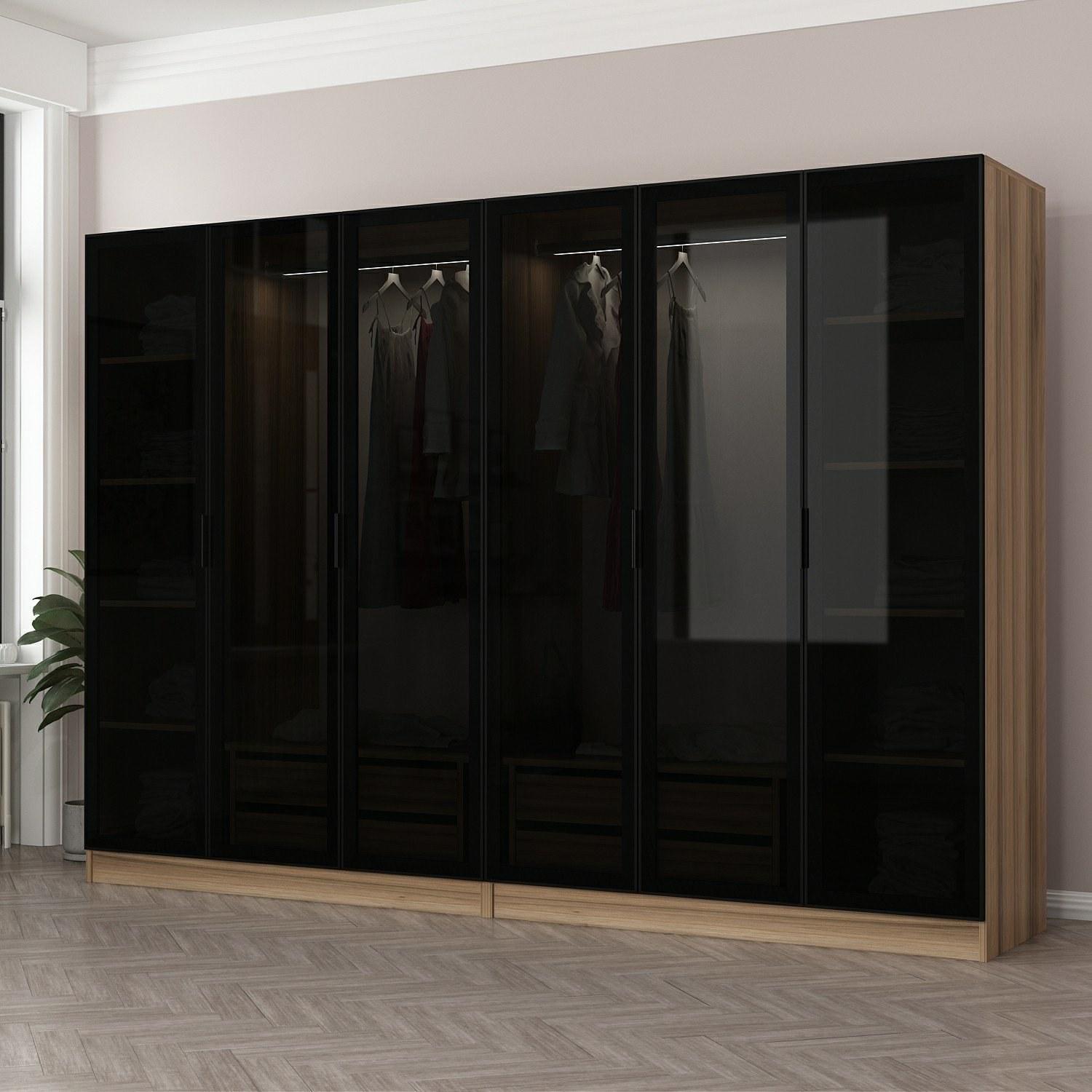 Hanah home Ormar Kale 270x210x52cm Sivi