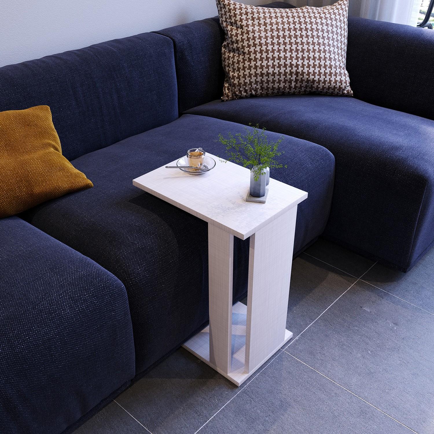 Hanah home Klub sto Pasific C 30x61x43cm Bijeli
