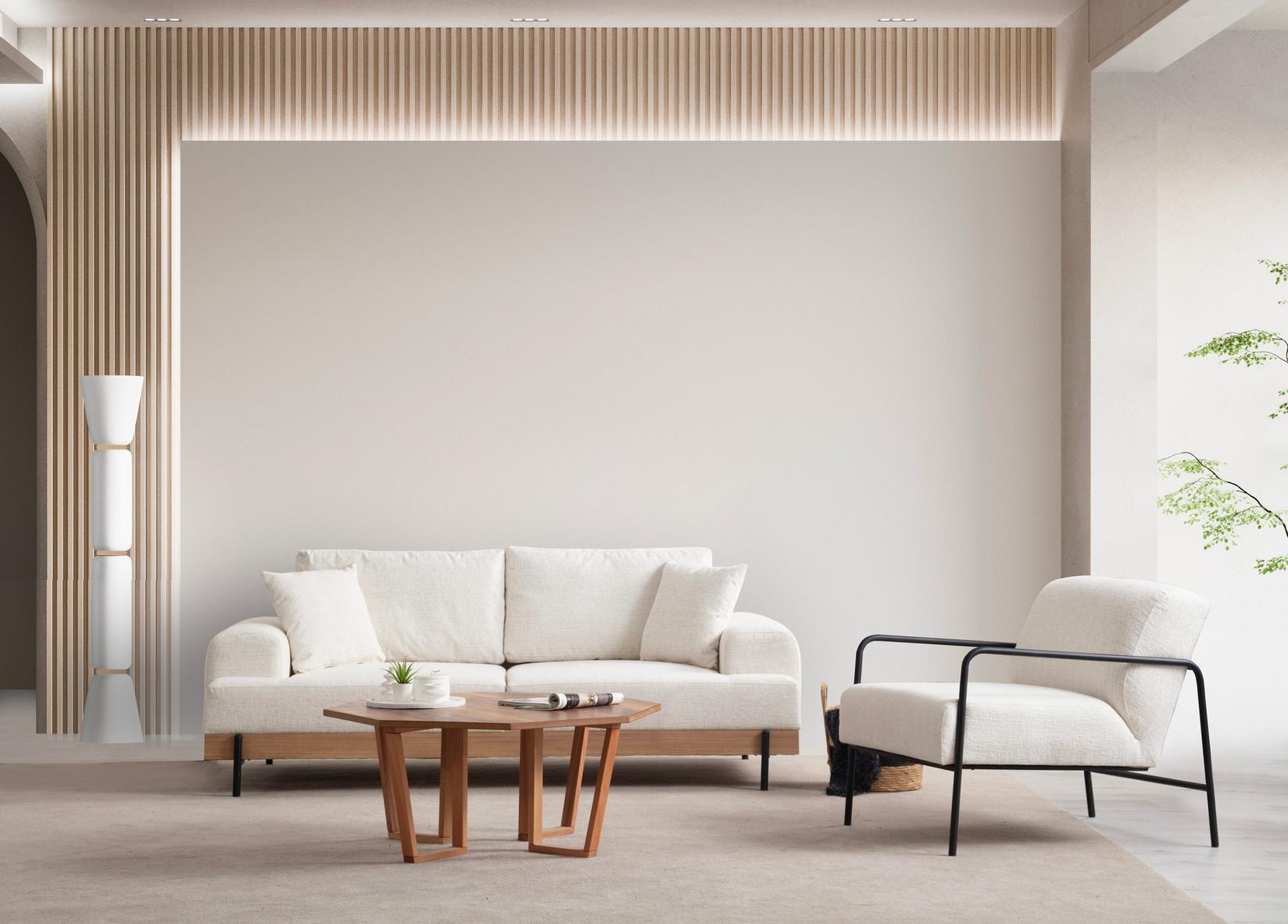 Atelier del Sofa Trossed Eti hrast 98x78x220cm bijela
