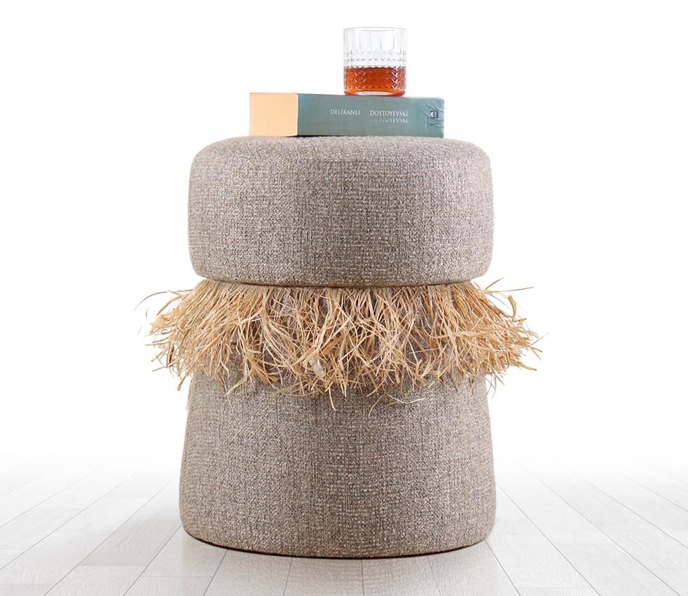 Atelier del Sofa Tabure 39cm Braon