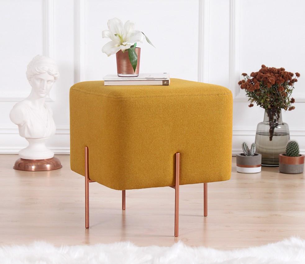 Atelier del Sofa Tabure 40x42x40cm, Kaki