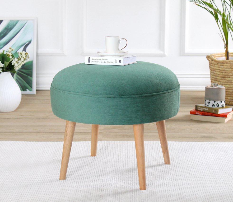 Atelier del Sofa Tabure 52x44cm, Zeleno