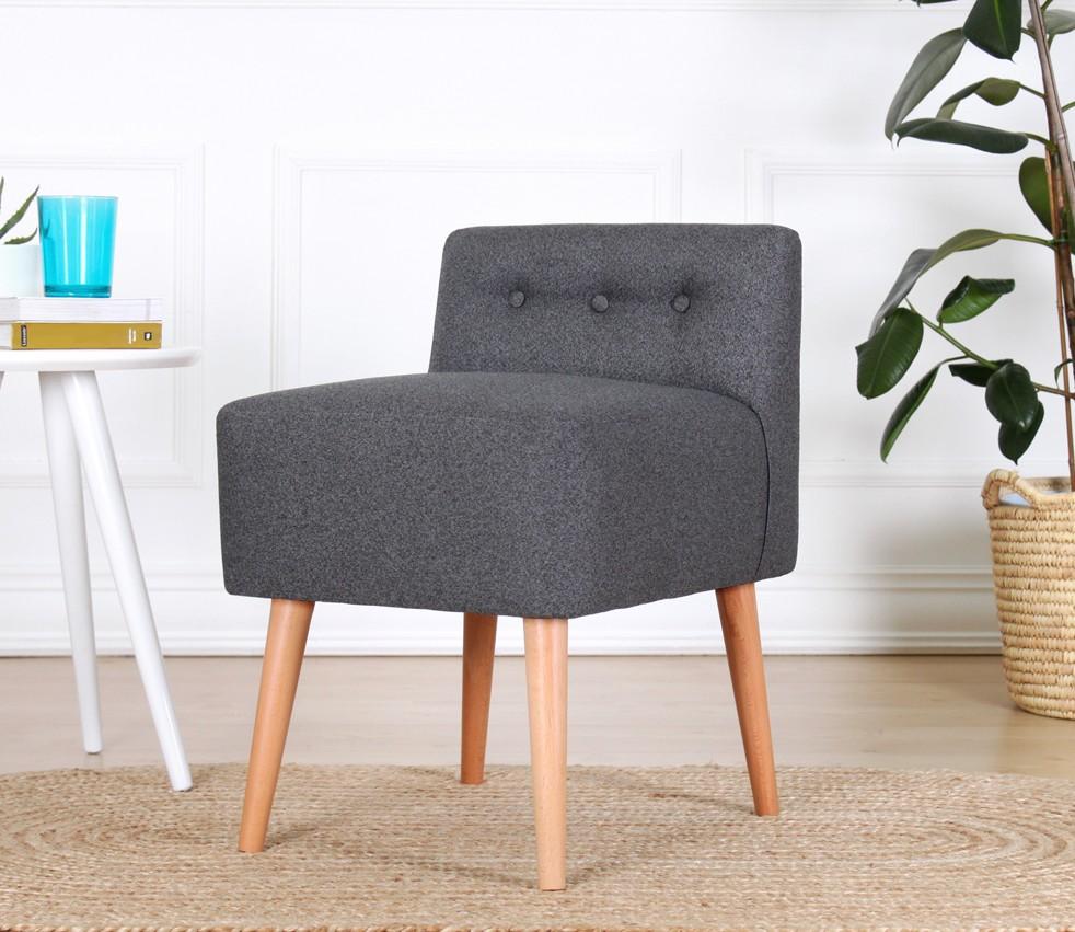Atelier del Sofa Tabure Sivo