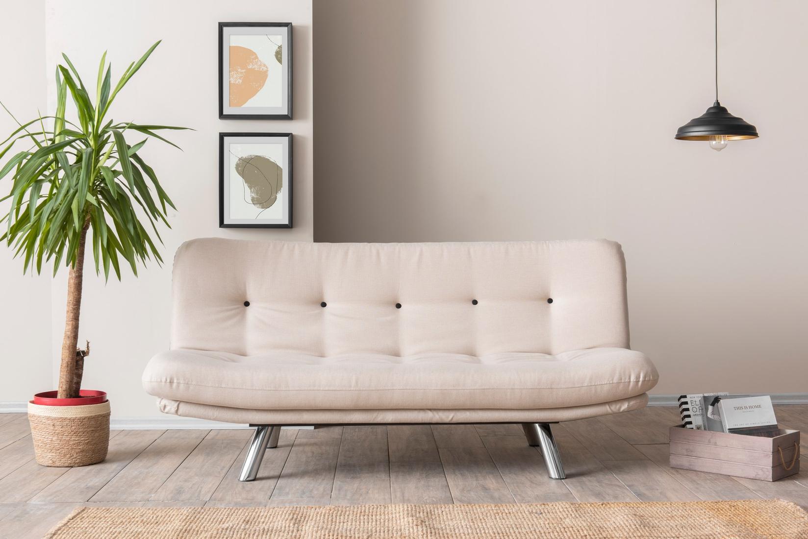 Atelier del Sofa Trosed na razvlačenje Krem