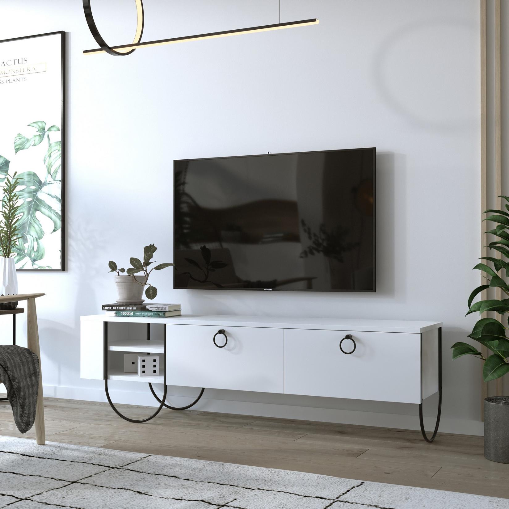 Hanah home TV Komoda Norfolk Bijela