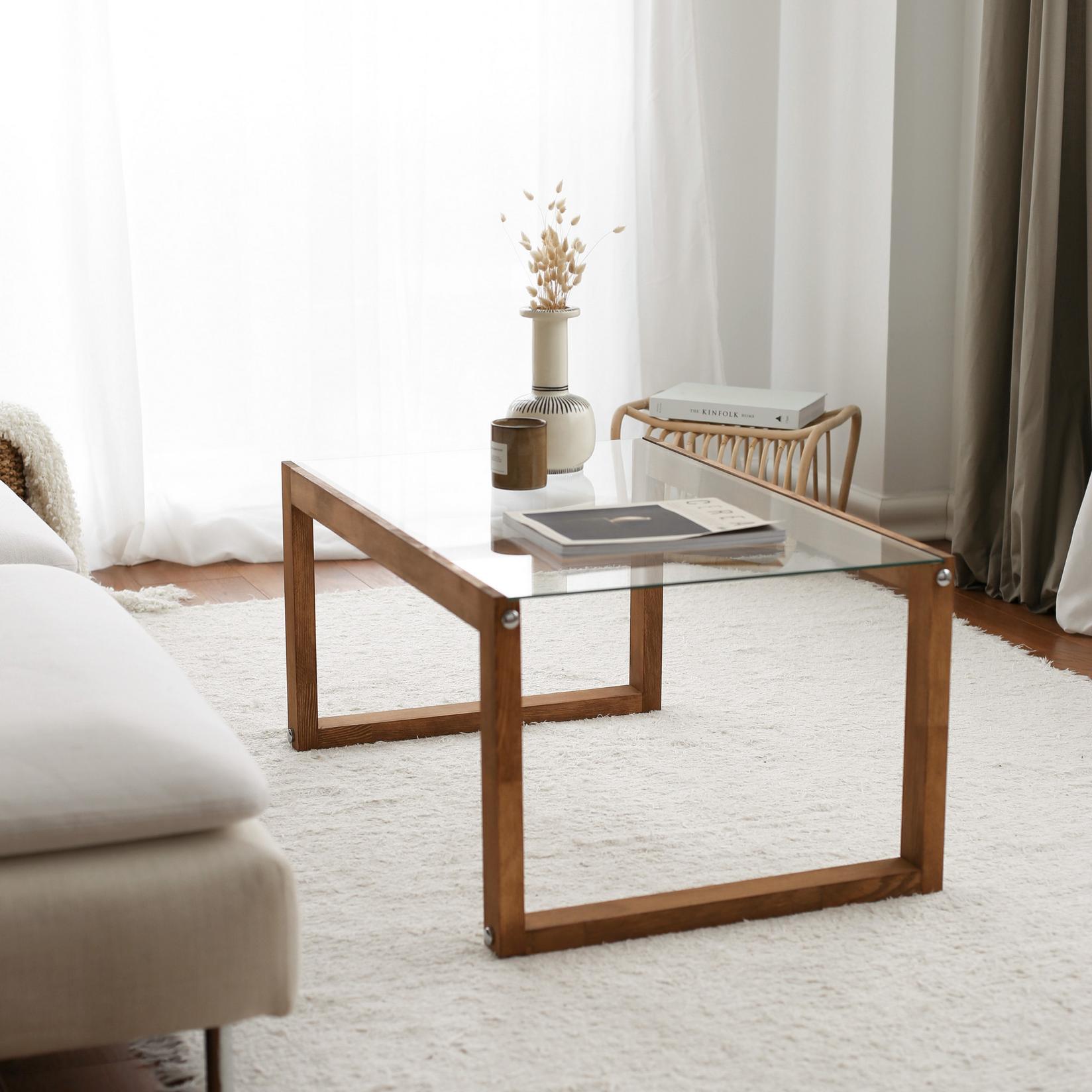 Hanah Home Klub sto Via 85x40x55cm Smeđe