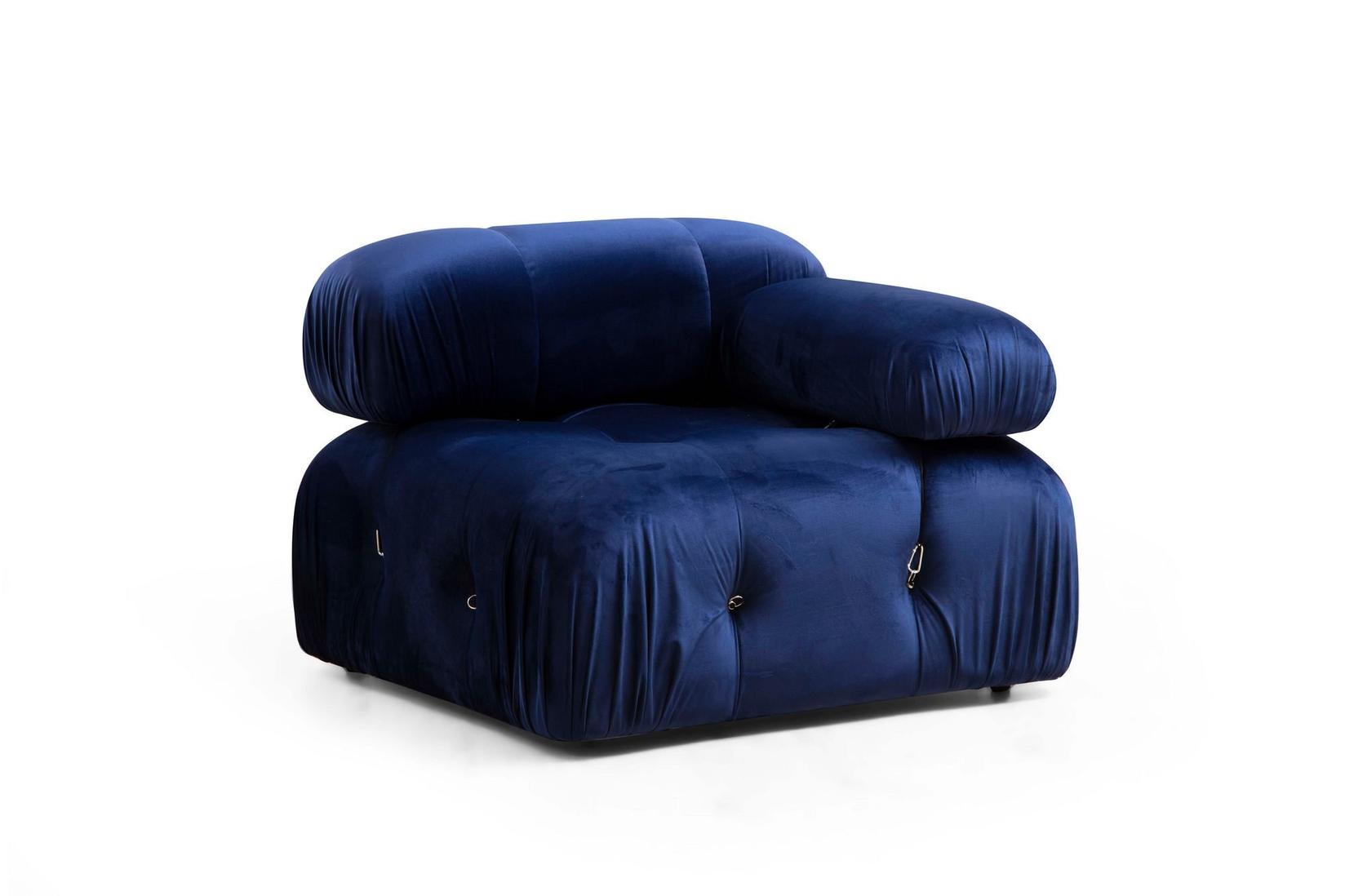 Atelier del Sofa Fotelja Bubble 1R 95x75x95cm Plava