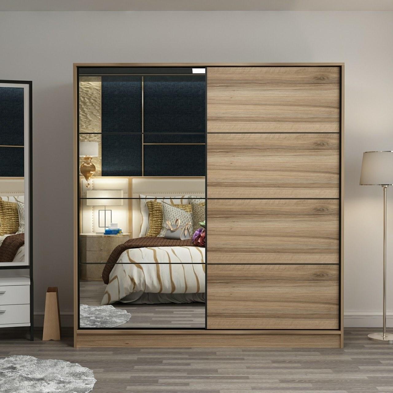 Hanah home Ormar Kale 220x210x52cm Bež