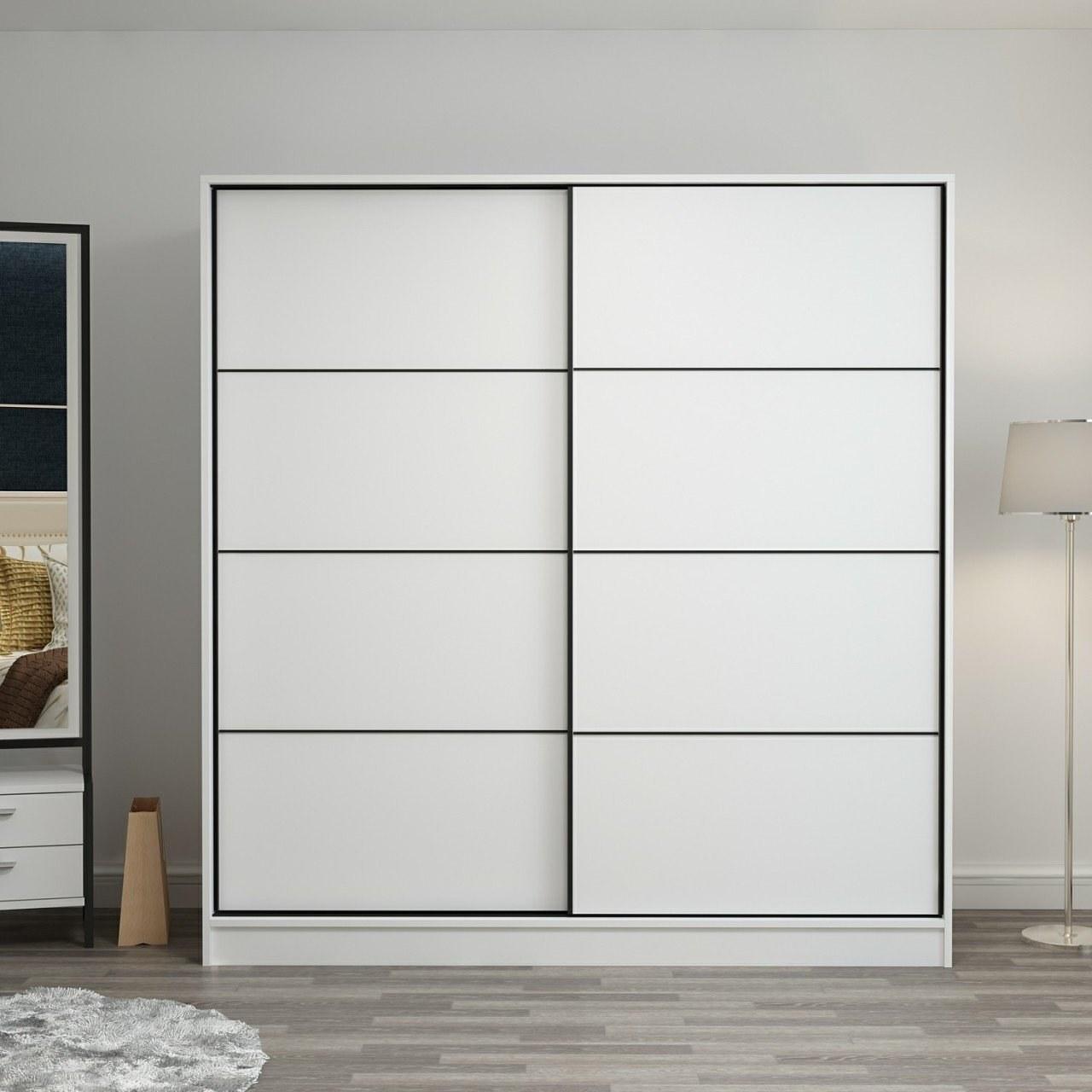 Hanah home Ormar Kale 180x210x52cm Bijeli