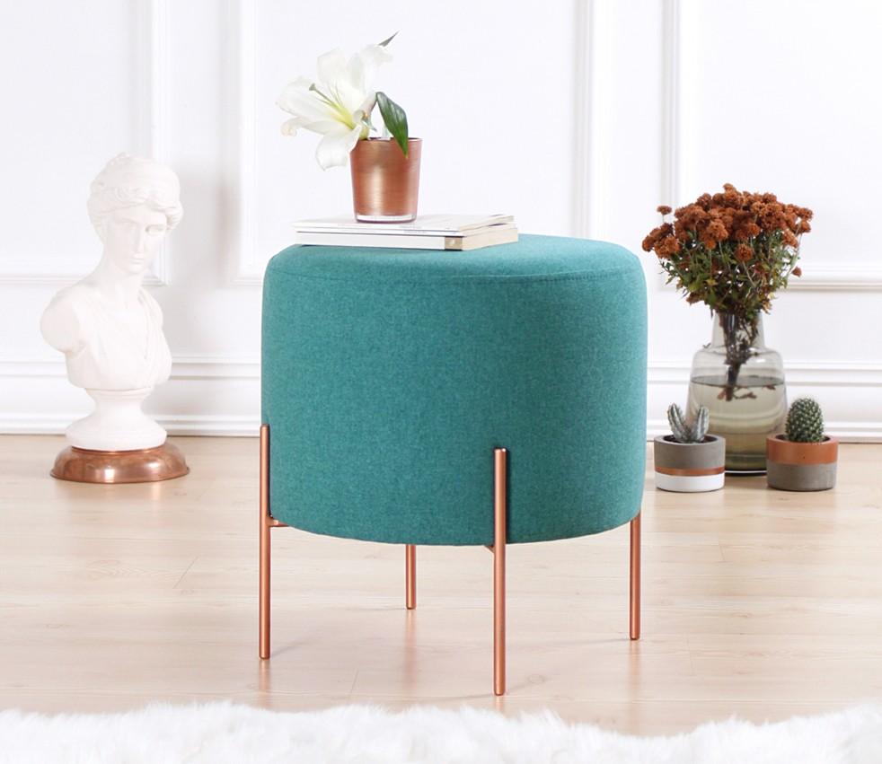 Atelier del Sofa tabure 42cm svijetlo zelena