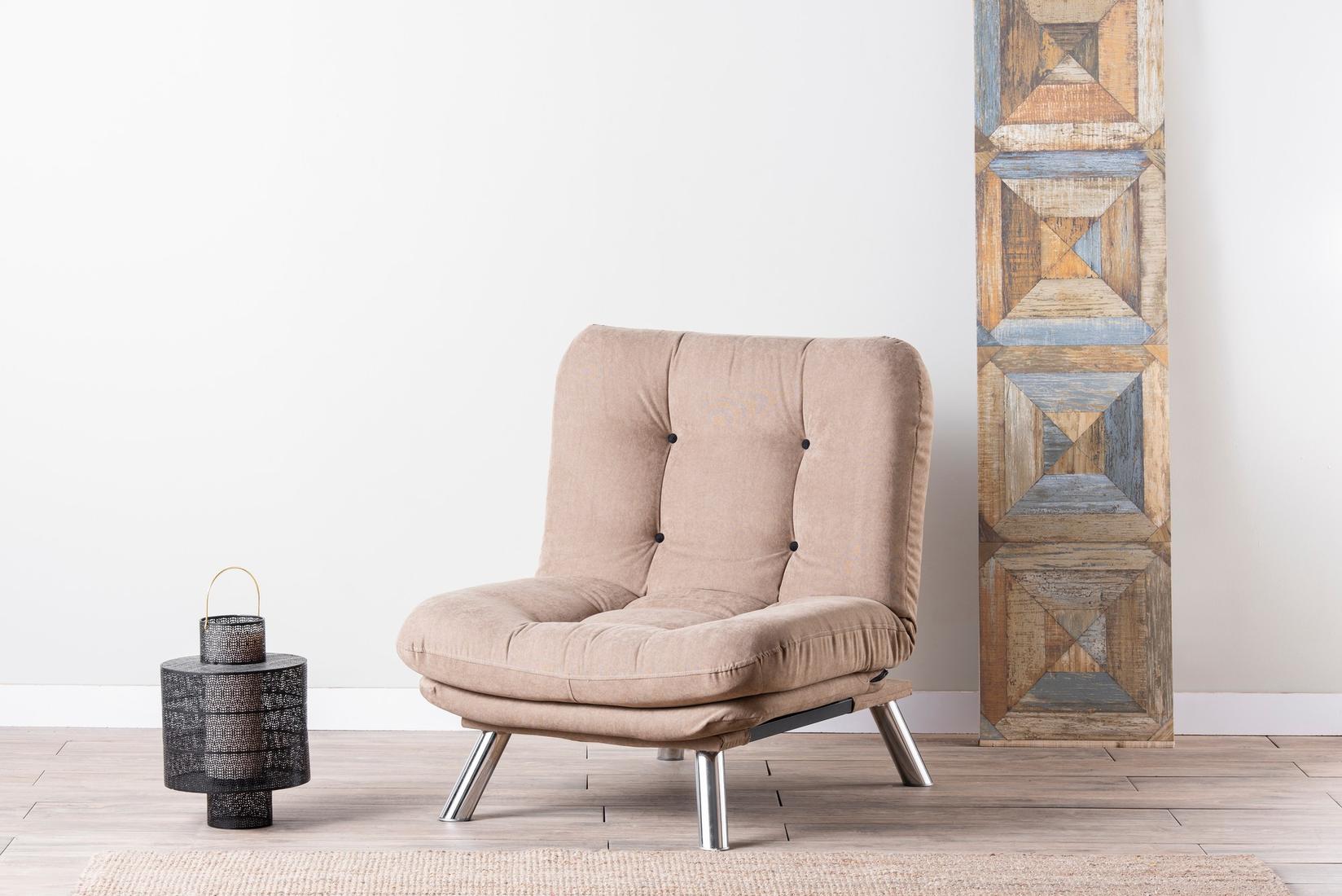 Atelier del Sofa Fotelja Misa 88x90x105cm Krem