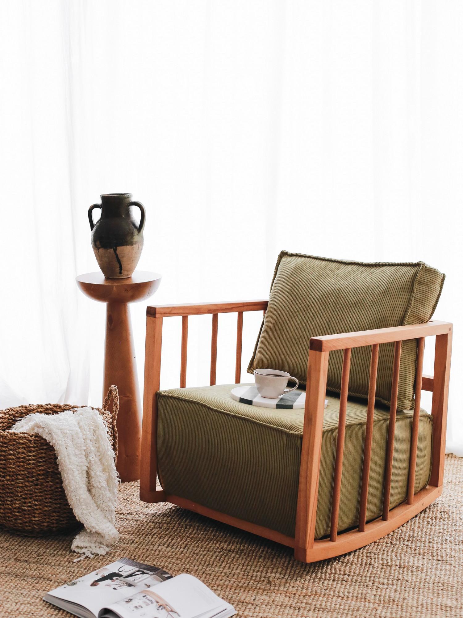 Atelier del Sofa Fotelja Sallanan 71x57x80cm Kaki