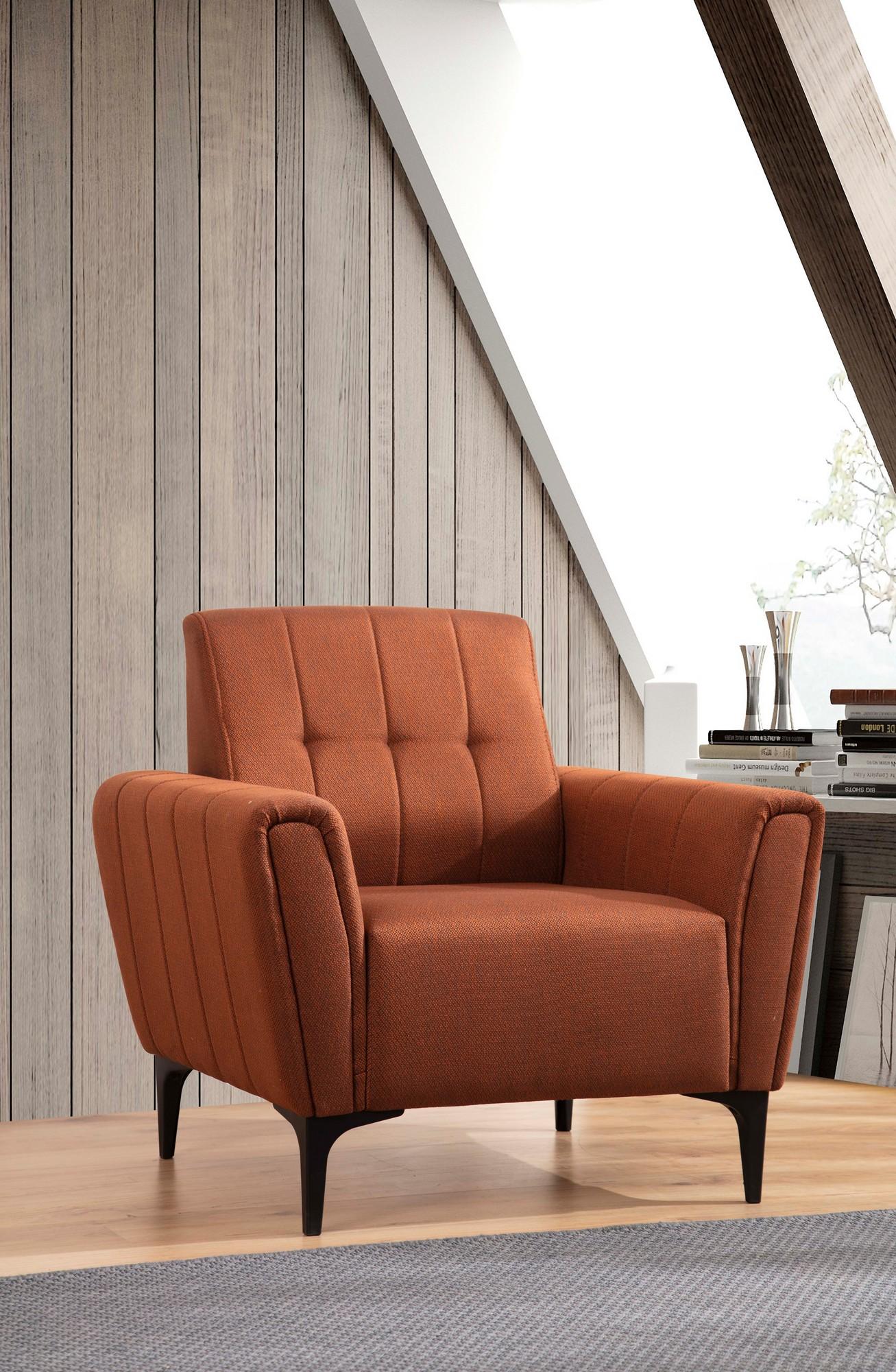 Atelier del Sofa Fotelja Hamlet Bronzana