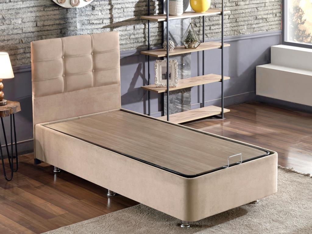 Hanah home Krevet Polo 120x38x200cm Crni