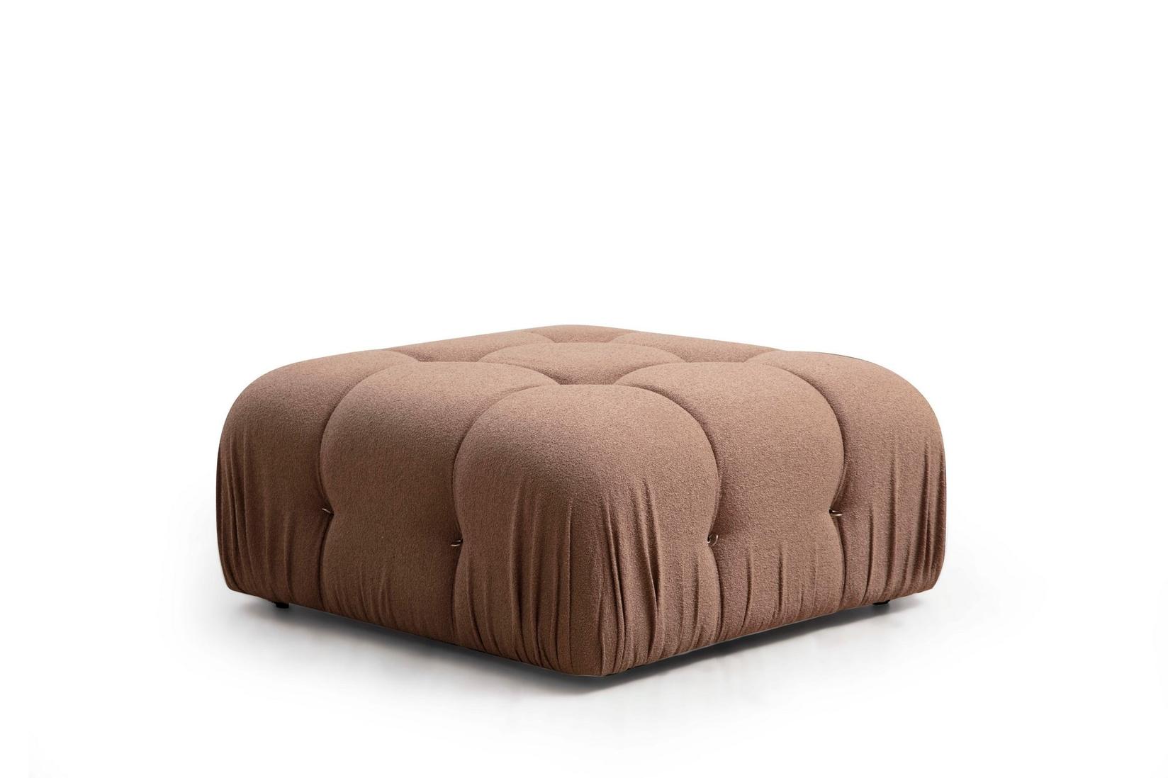 Atelier del Sofa Tabure 95x95x45cm, Braon