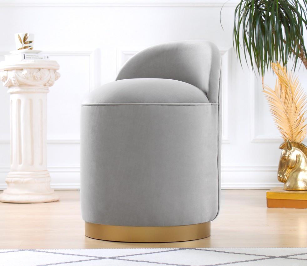 Atelier del Sofa Tabure 50cm Svetlosivo