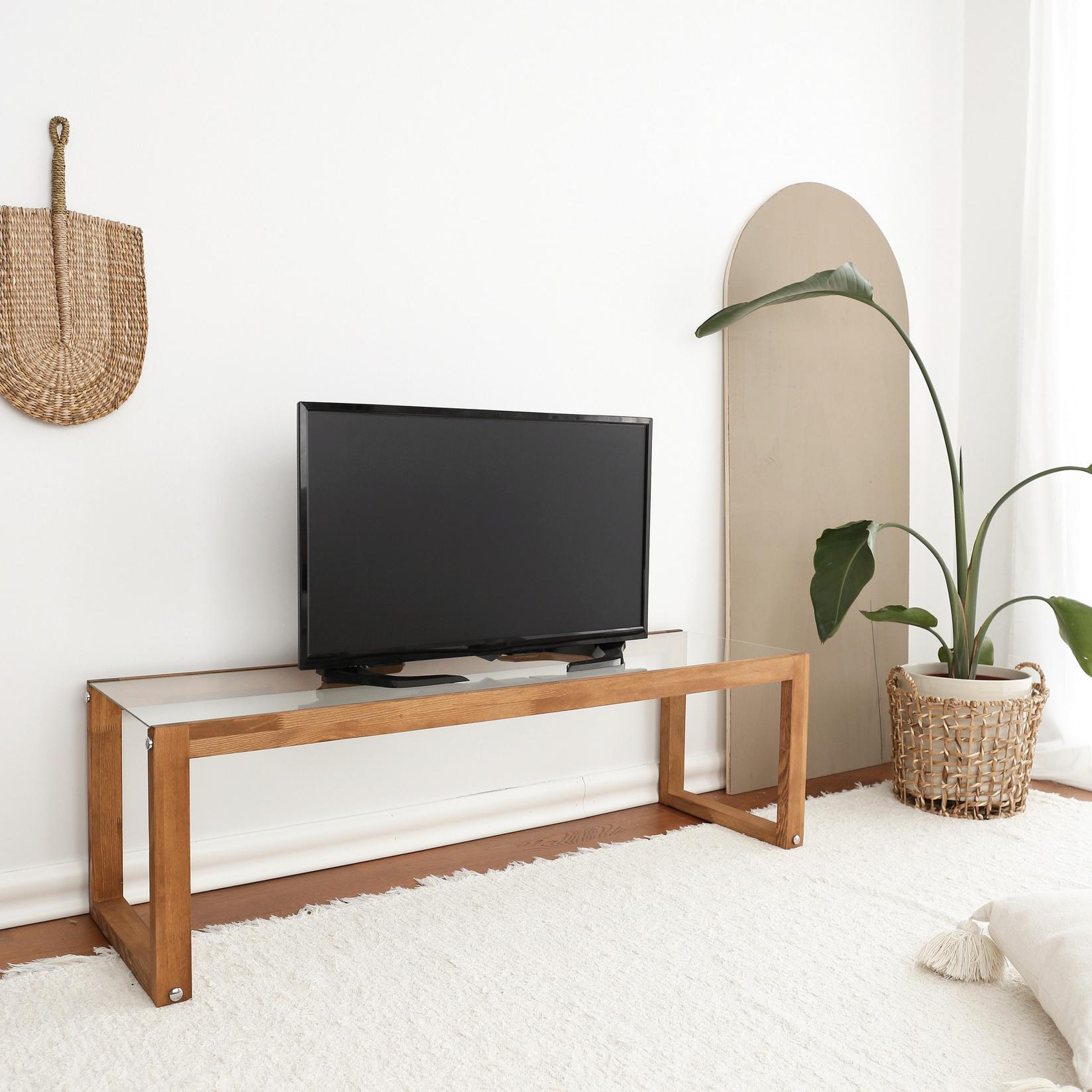 Hanah home TV Komoda Via Smeđe