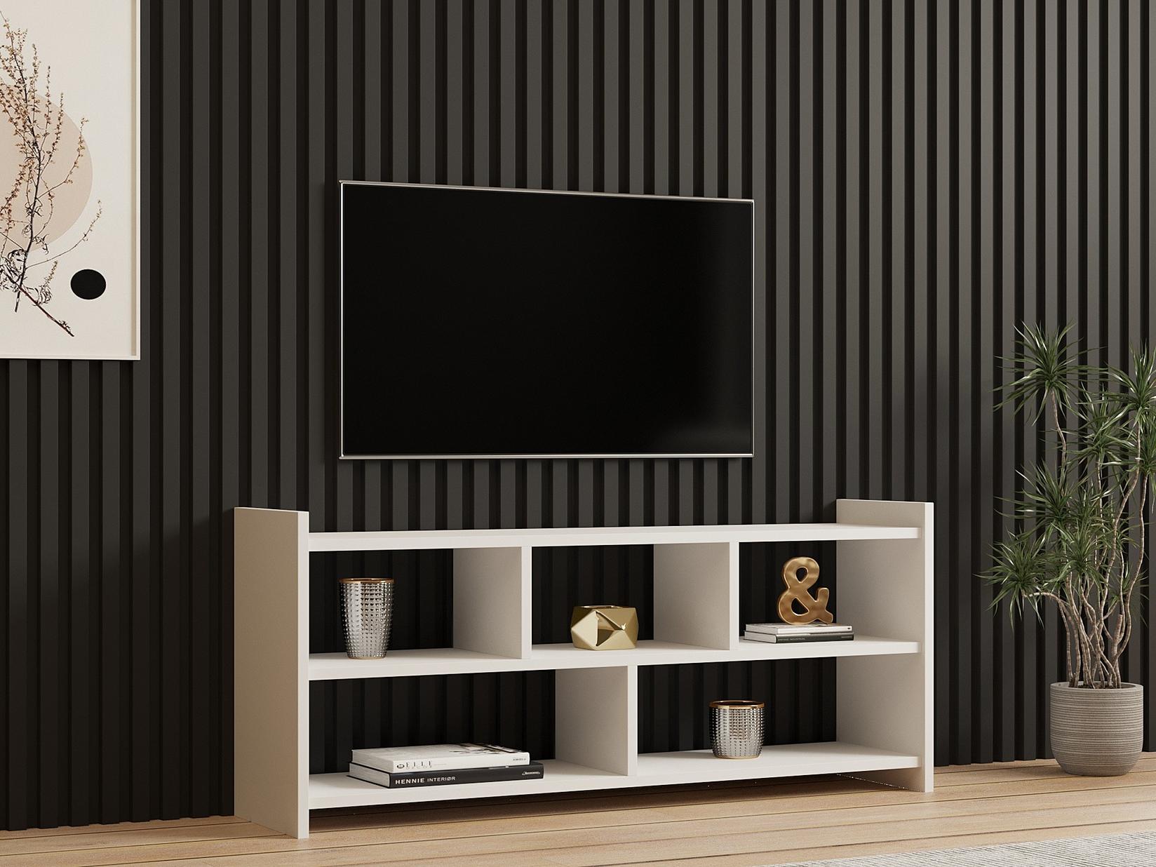 Hanah home TV Komoda Pera Bijela