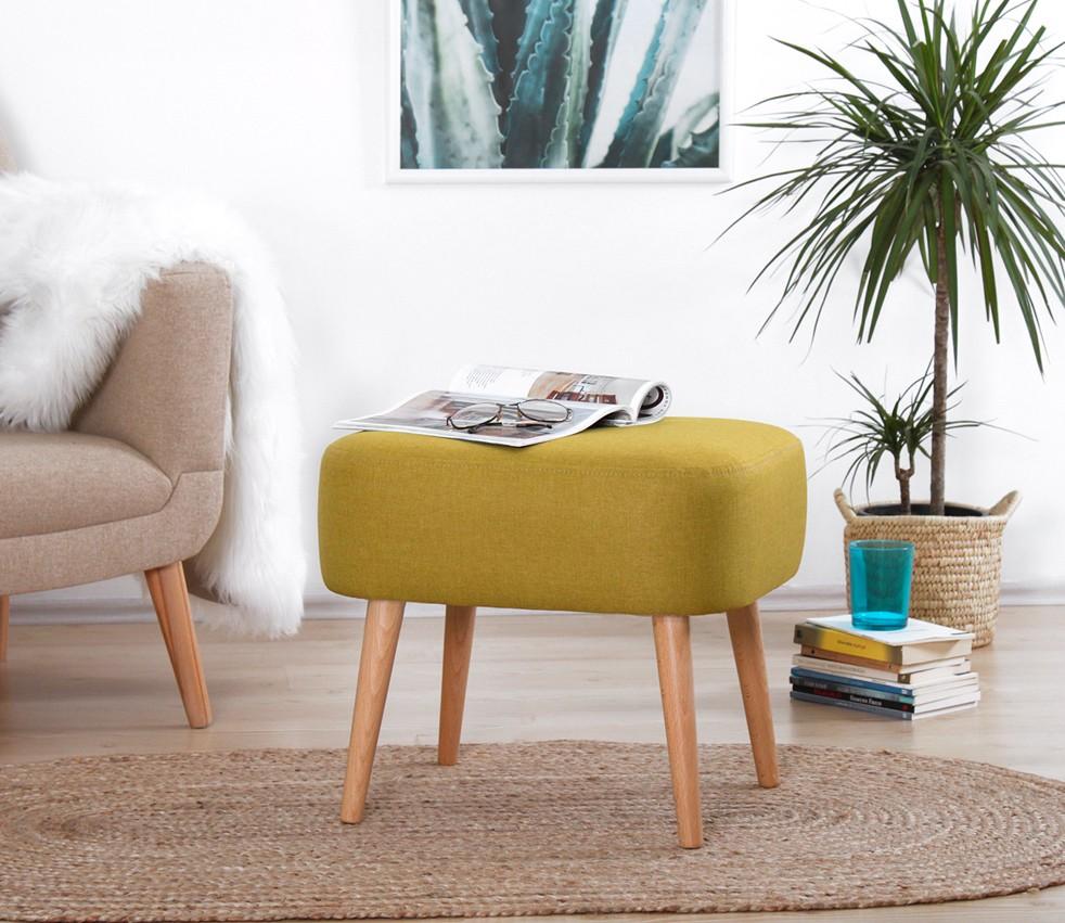 Atelier del Sofa Tabure 50x43x42cm, Žuto