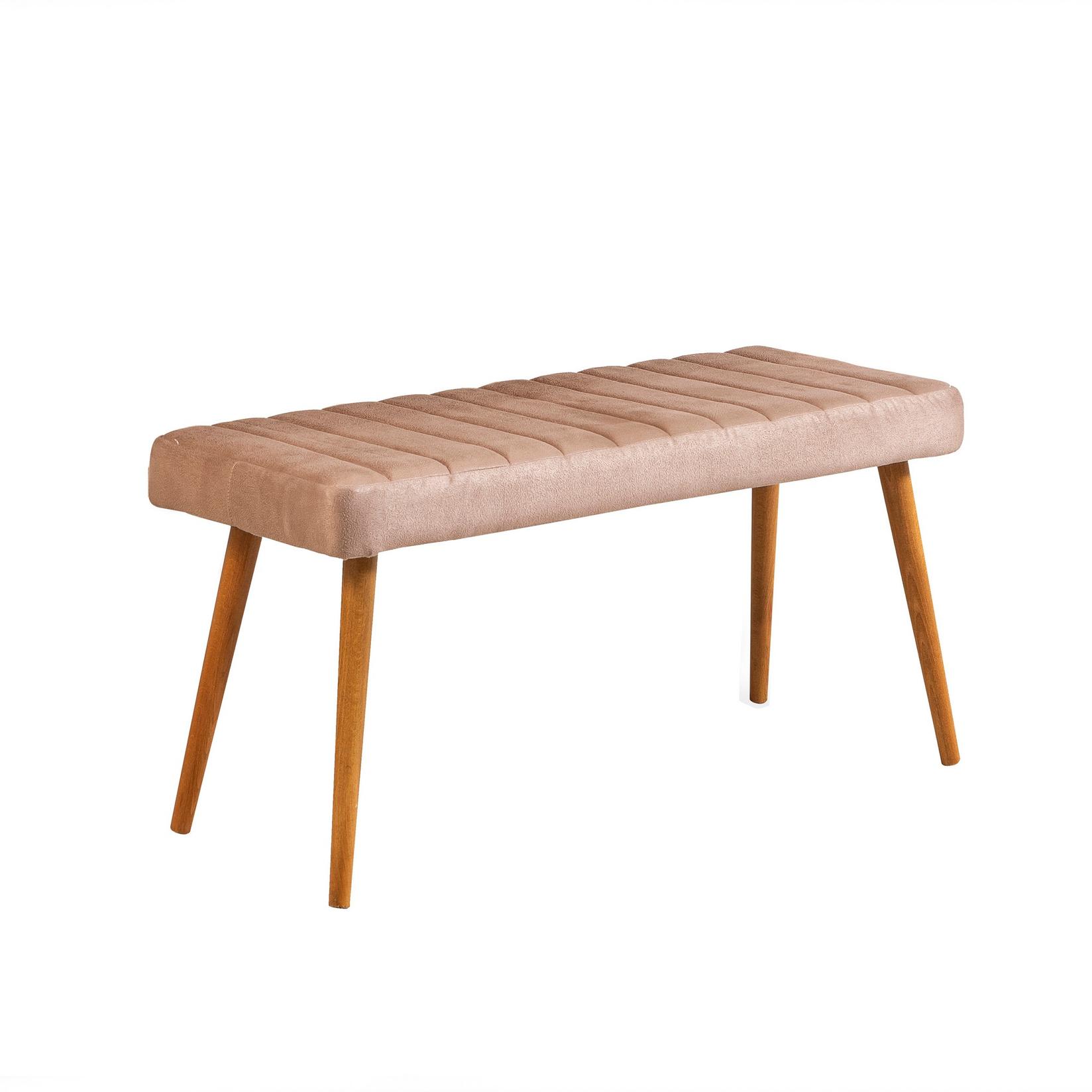 Hanah Home Trpezarijska klupa Stormi Bench 100x39cm Bež