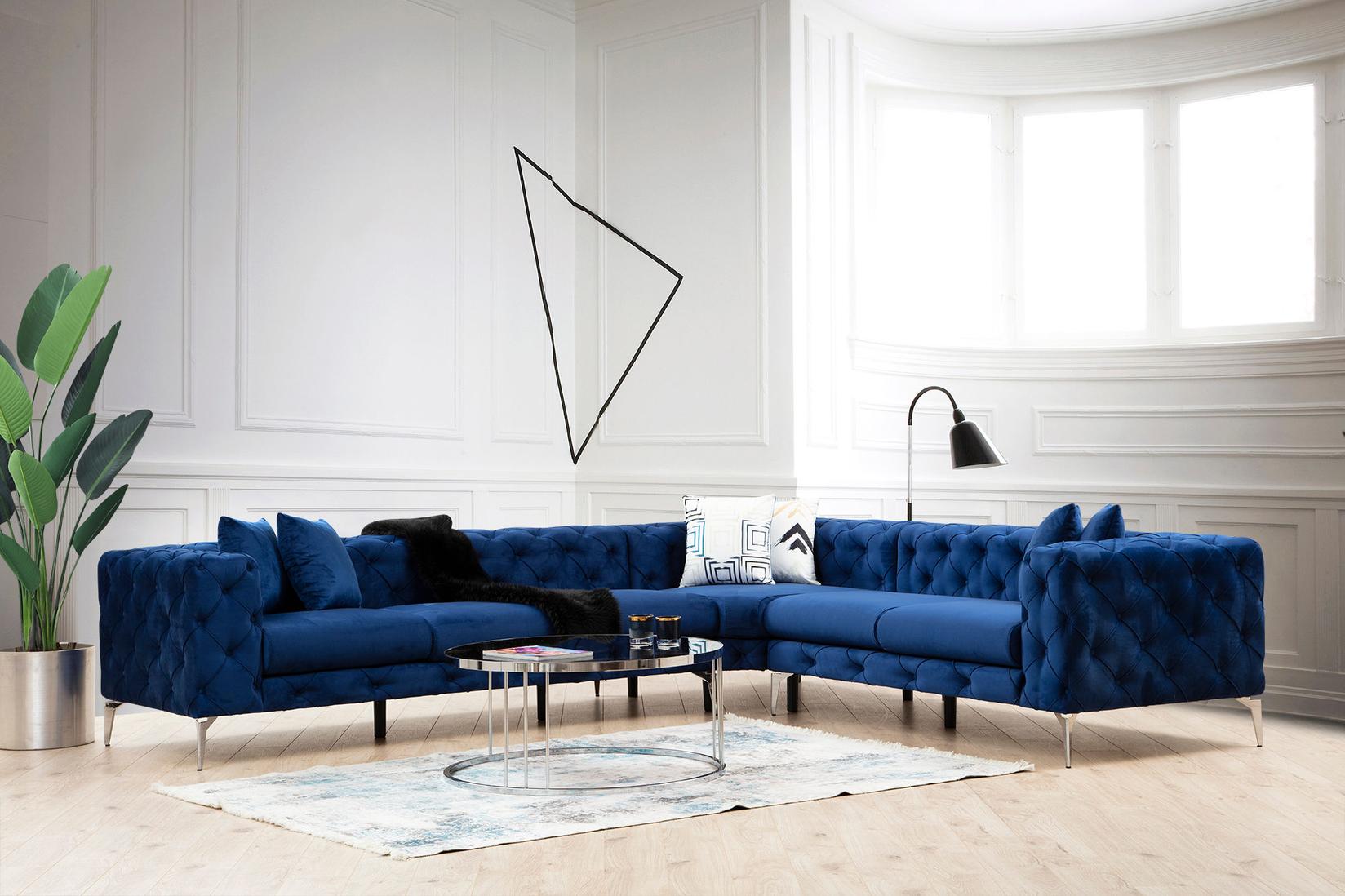 Atelier del Sofa Ugaona garnitura Como 310x70x270cm Teget