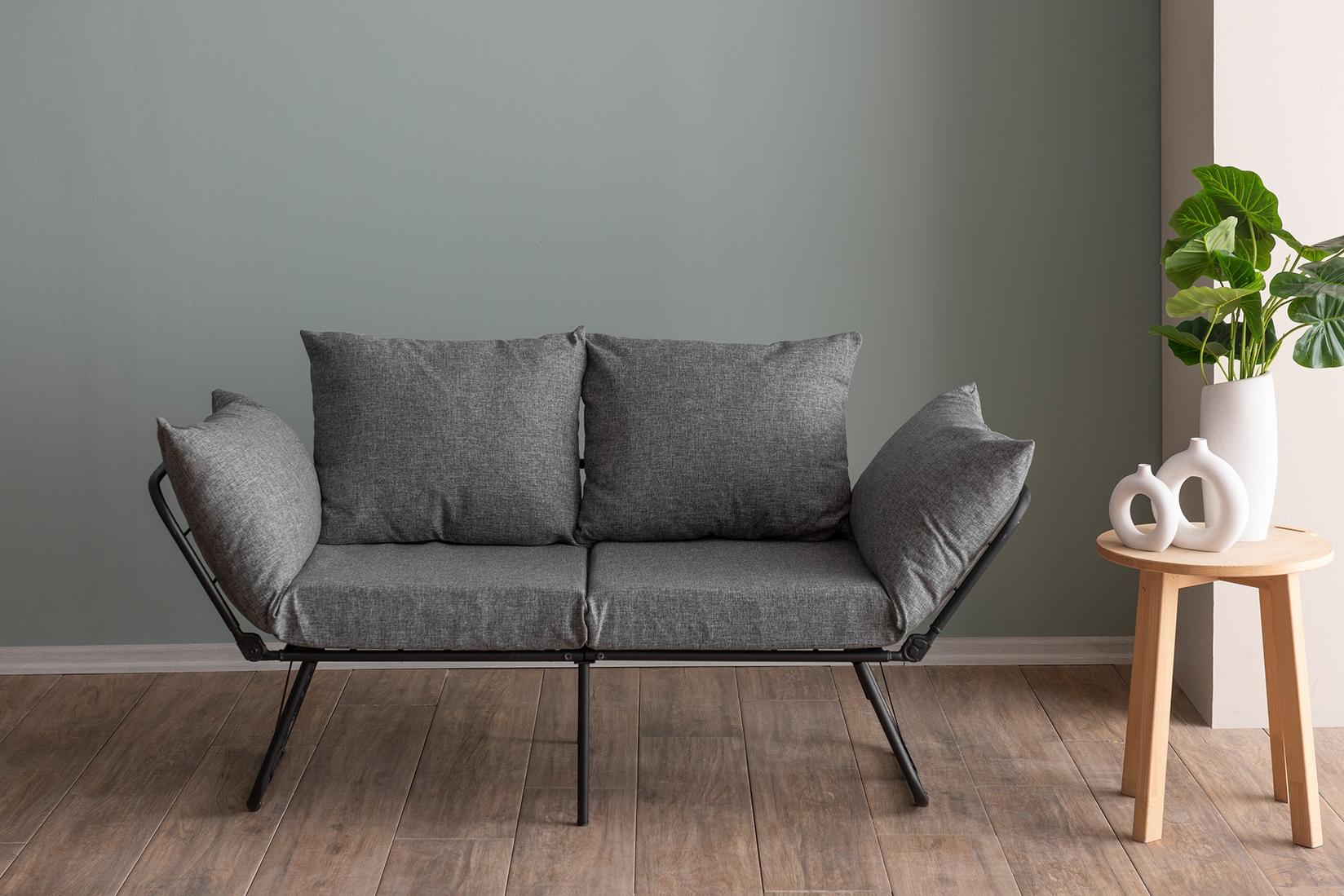 Atelier del Sofa Dvosed na razvlačenje Viper 2, Svetlosivi