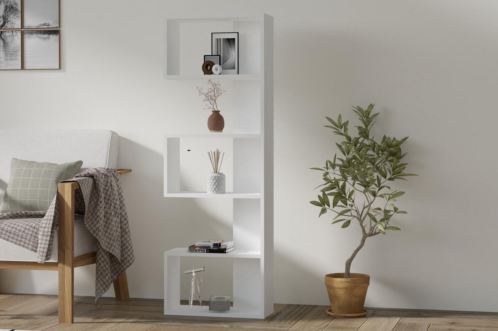 Hanah Home Polica 52x150cm Bijela