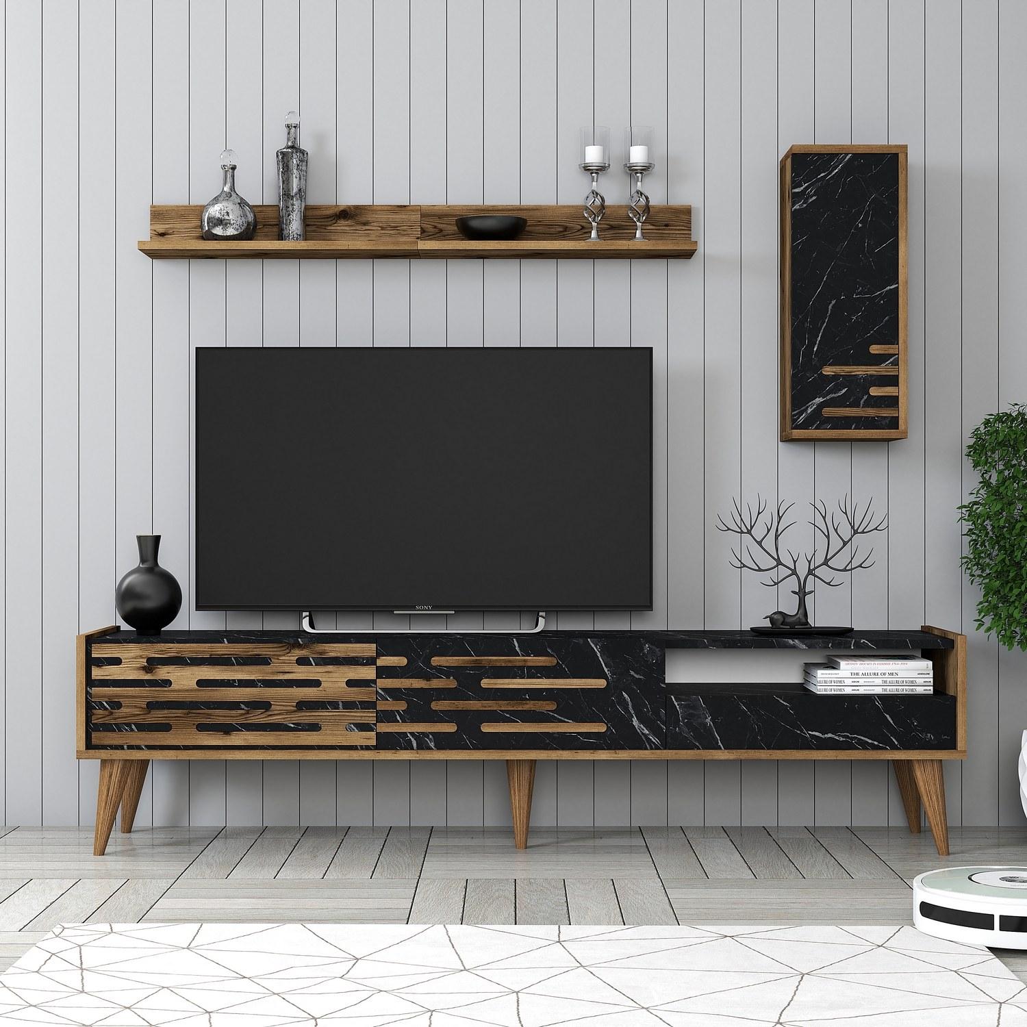 Hanah home TV Komoda Valensiya Šarena