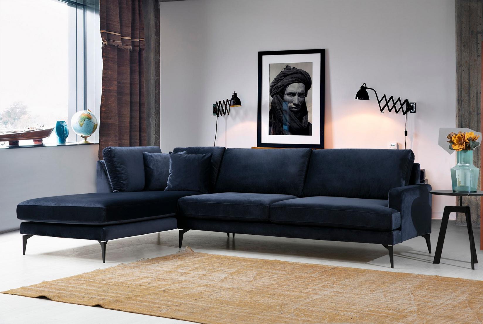 Atelier del Sofa Ugaona garnitura 90x88x283cm Teget
