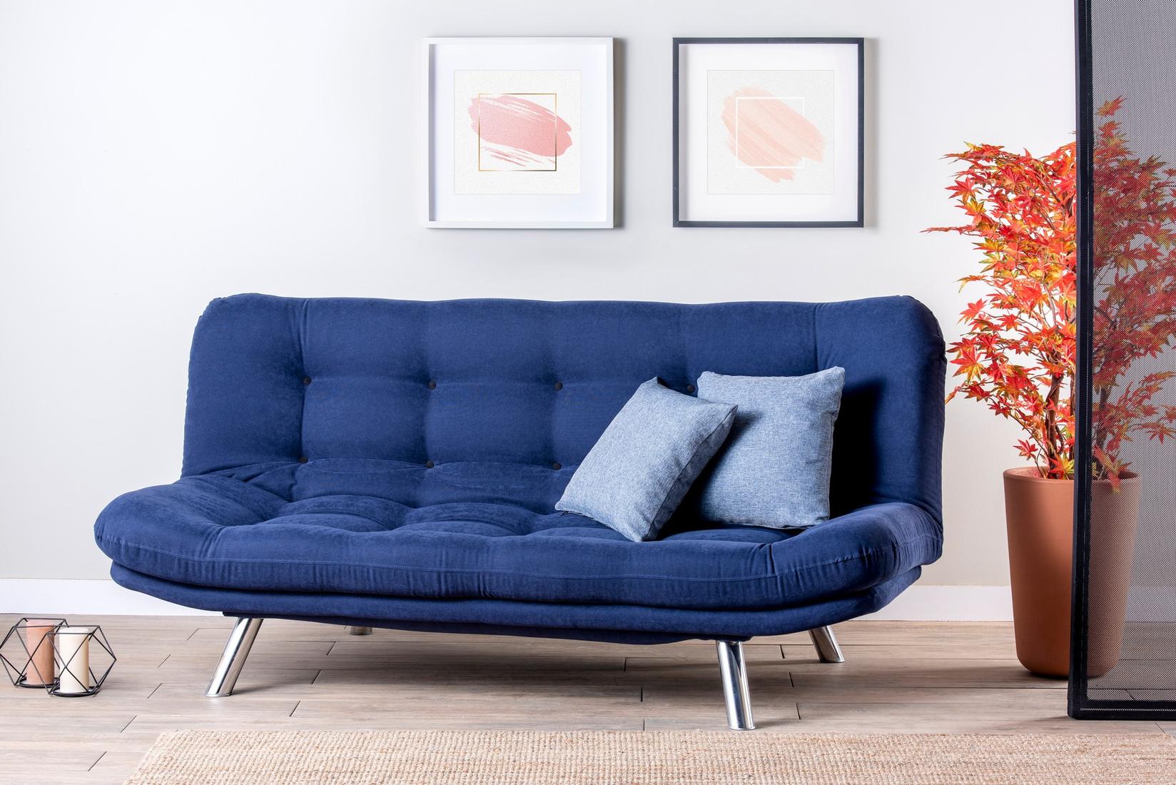 Atelier del Sofa Trosed na razvlačenje Misa 200x95x105cm Teget