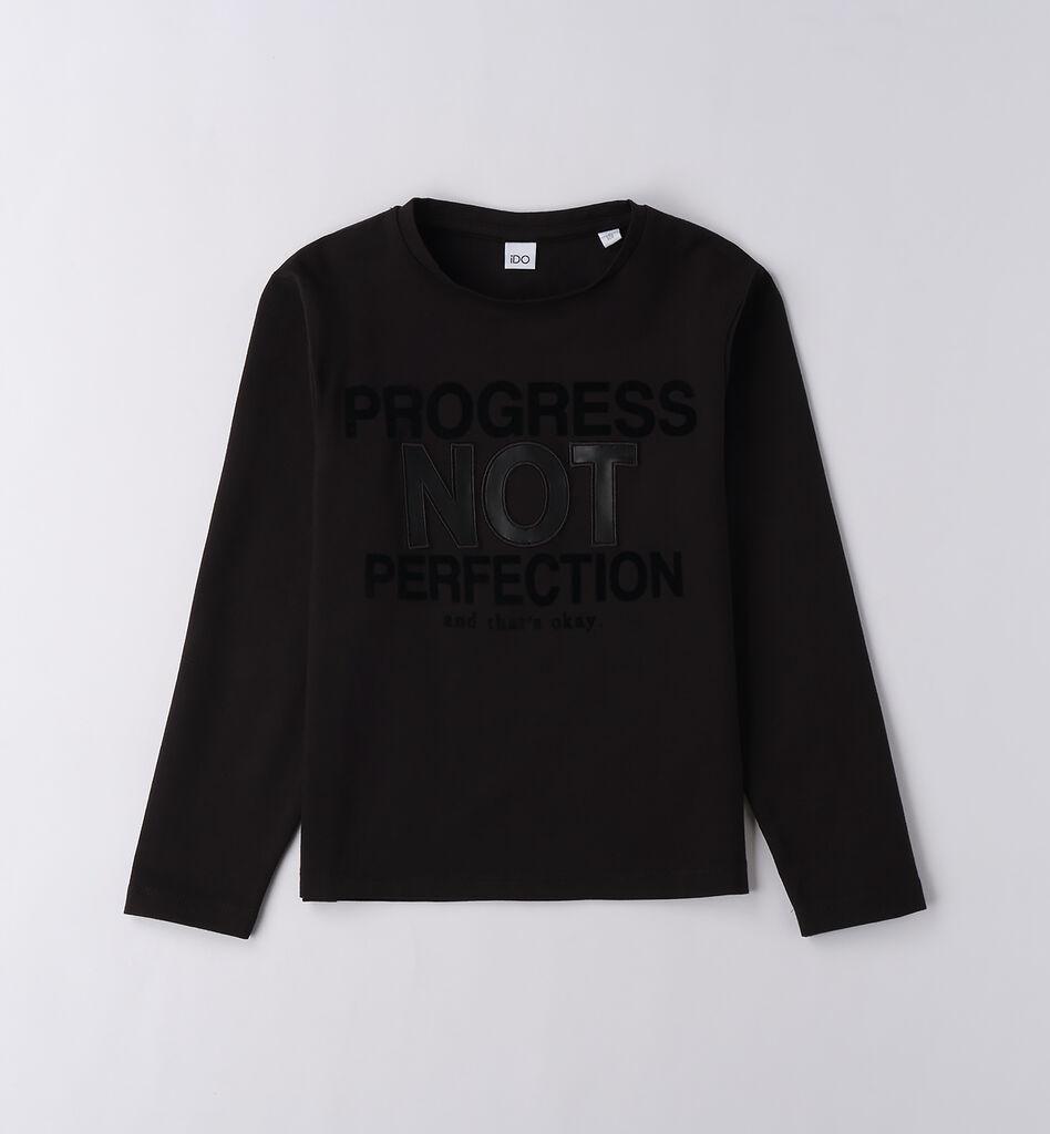 iDO F Majica FW25VR4F518V0658, Crna