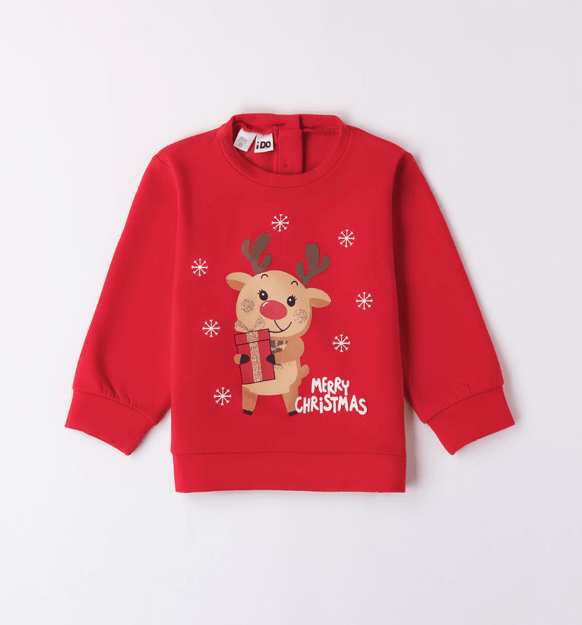 iDO F Džemper Za Djevojčice  FW24S4A654S2253,  Crvena