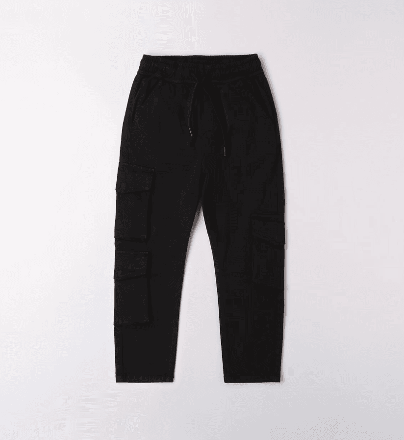 iDO M Pantalone  Za  Dječake FW24V4A792V0658,  Crna