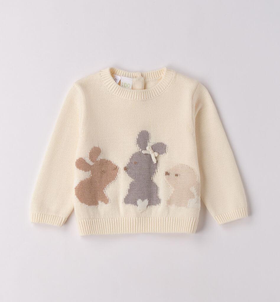 iDO F Džemper FW25BR4F1300115, Bijeli