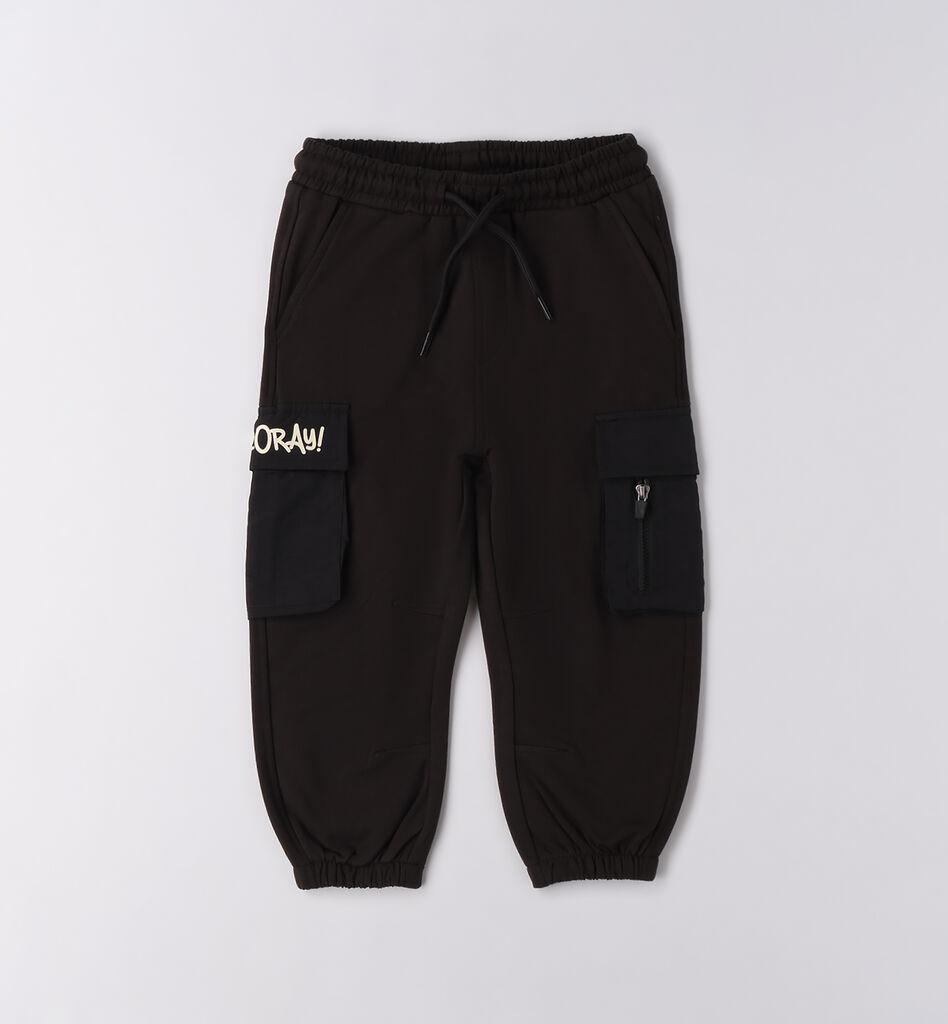 iDO M Pantalone FW25SR4F695S0658, Crne