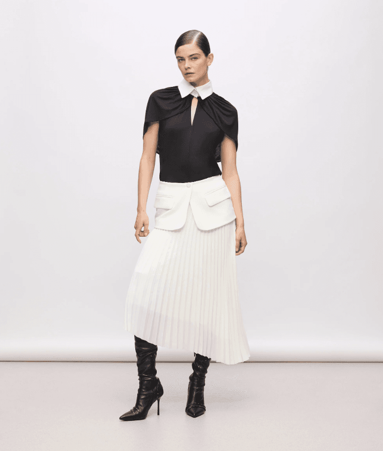 Karl Lagerfeld Suknja FW25ŽRA4W12026100F5, Bijela