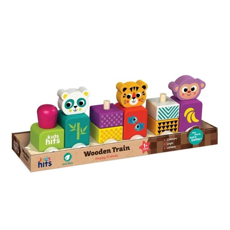 Kids hits Drveni vlak KH20021, Šareni