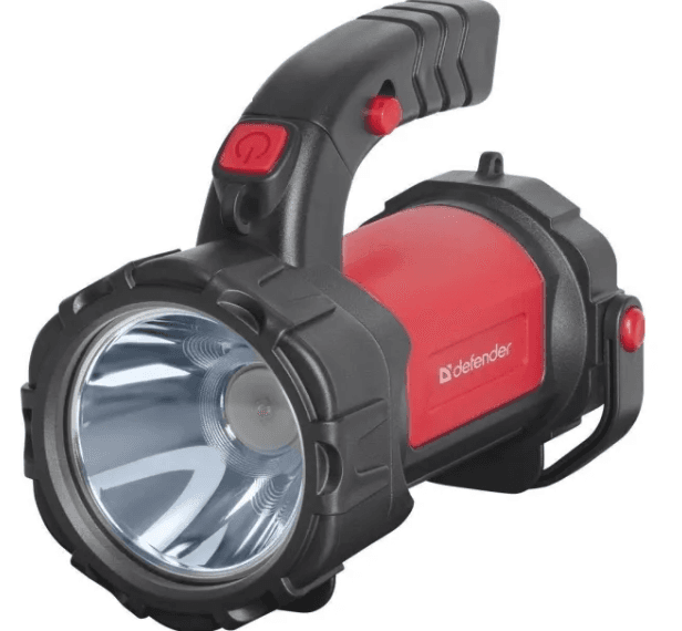 Defender Camping lamp FL-21 rotary handle, Li battery, red