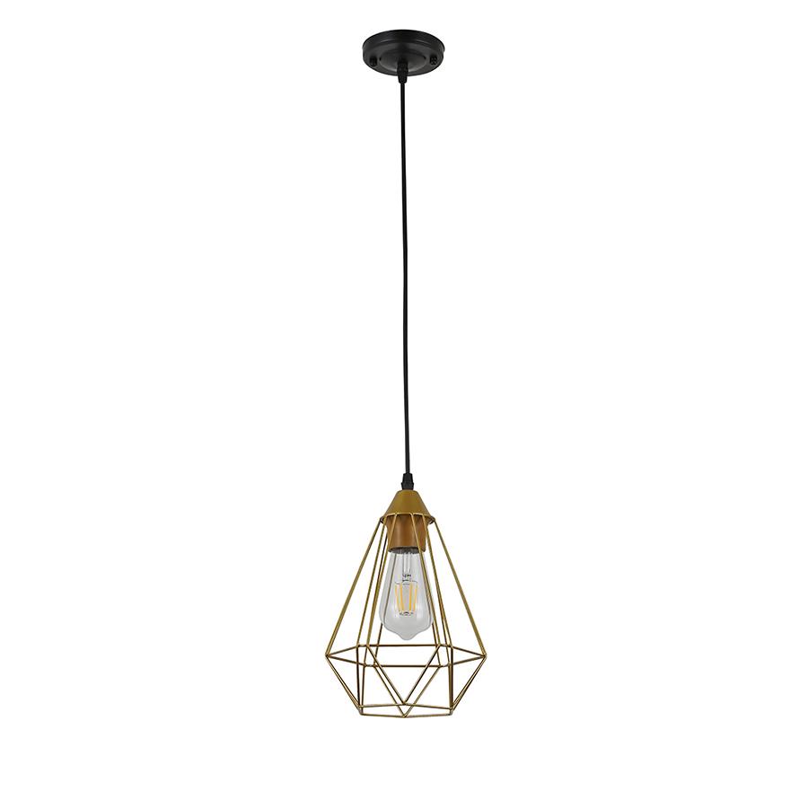 E-LIGHT Visilica Fedra EL-74550-1P, Zlatne boje