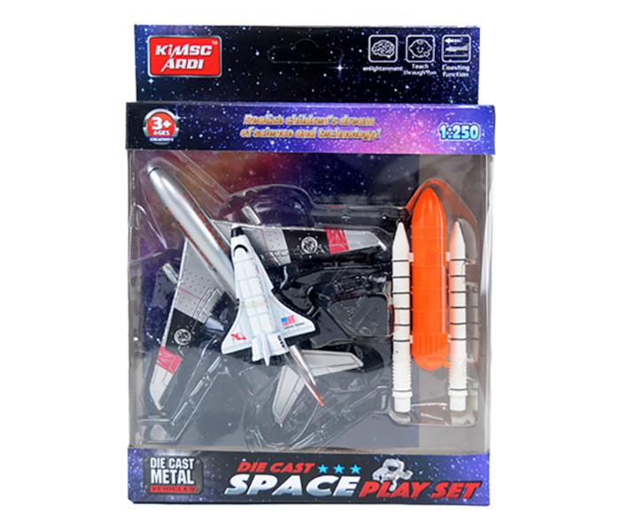 Igračka set spejs šatl i raketa