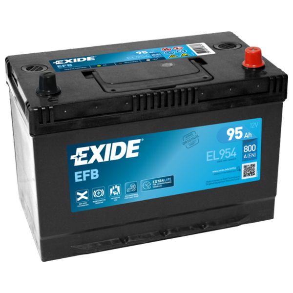 12V/95Ah+D EXIDE EFB (800A) (JpSys)