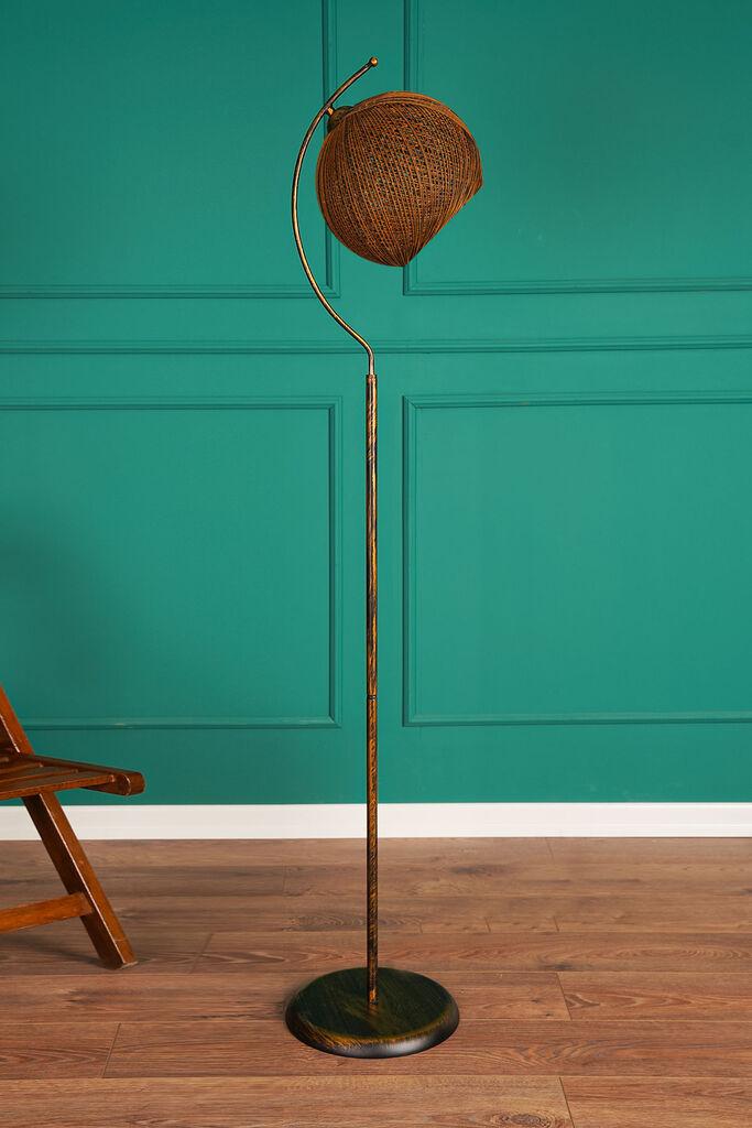 Opviq podna lampa Povimento, 165 cm, bronzana