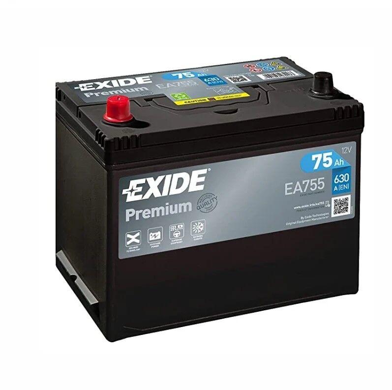 12V/75Ah+D EXIDE PREMIUM (630A) (JpSys)