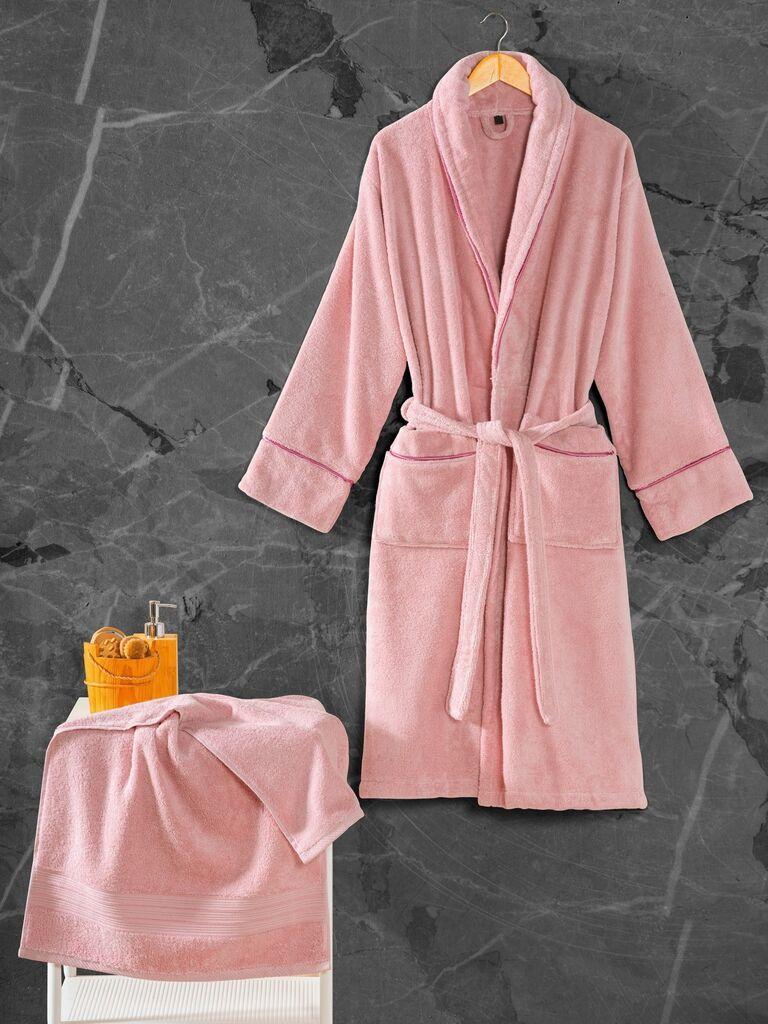 Conceptum Hypnose Set bade mantil sa peškirom Exclusive, roze