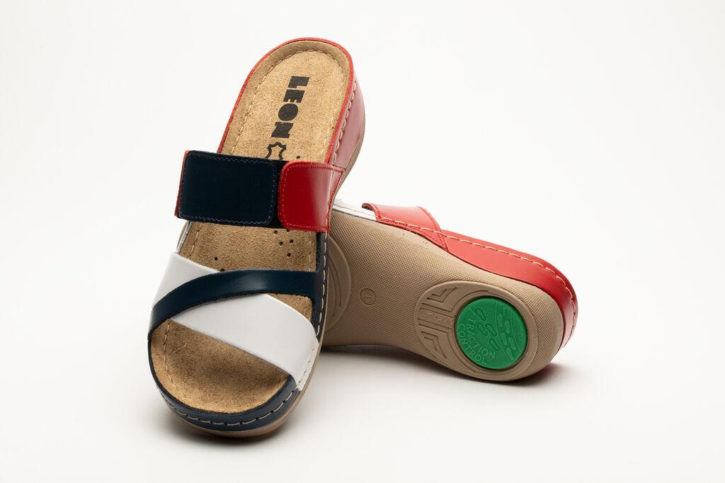 Leon Papuca Ženska teget-bijela-crvena