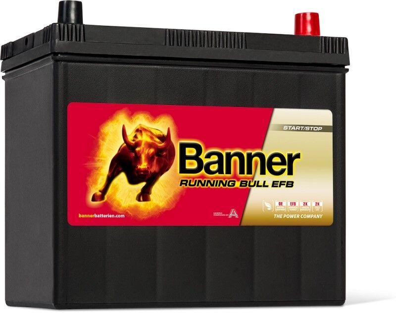12V/55Ah+D Banner RunningBull EFB (JpSys) (460A)