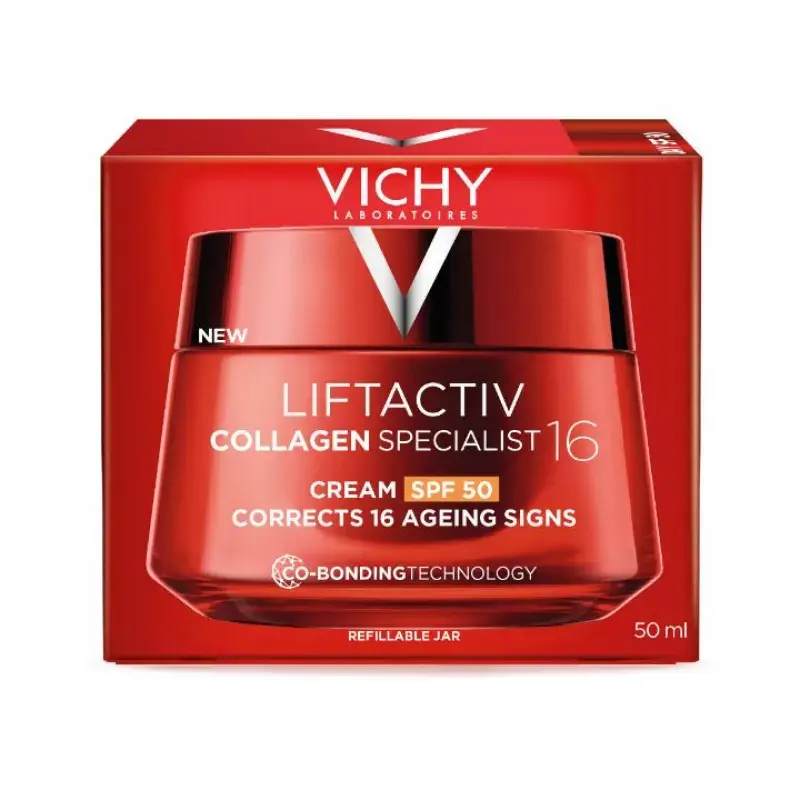 Vichy krema protiv bora Liftactiv Collagen Specialist 16, SPF50, 50ml