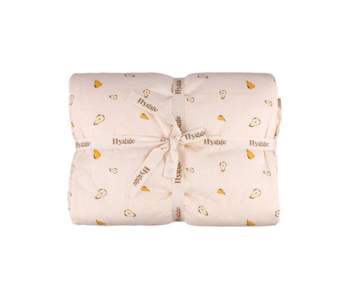 HYGGE POSTELJINA 3 DELA - print kruška