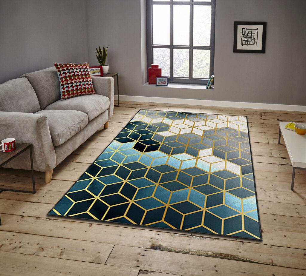 Conceptum Hypnose tepih Asr Crpt-99, pravougaoni, 180 x 280 cm, plavi