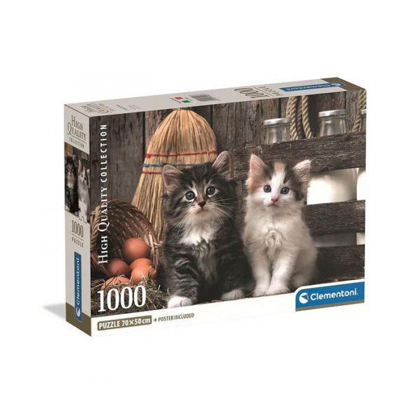 Igračka Clementoni puzle 1000 kom., mačkice